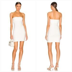 Weekend Stories ECS Tube Dress in White Medium